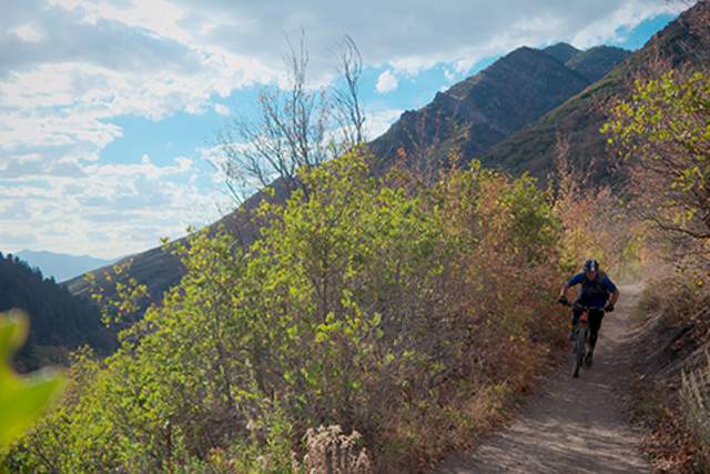Mill Creek Pipeline Mountain Bike Trail via Rattlesnake Gluch