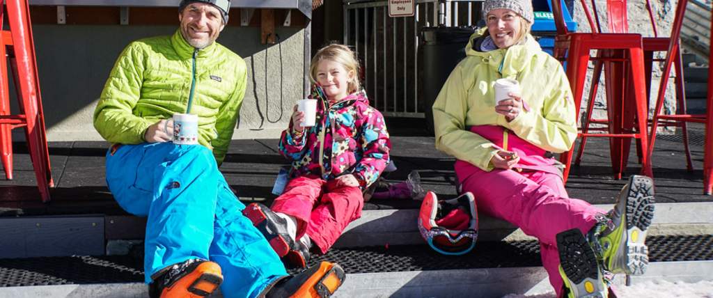 Relaxing After Skiing at Alta