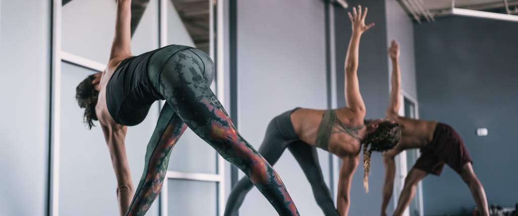 Yoga Class at The Front Climbing Gym