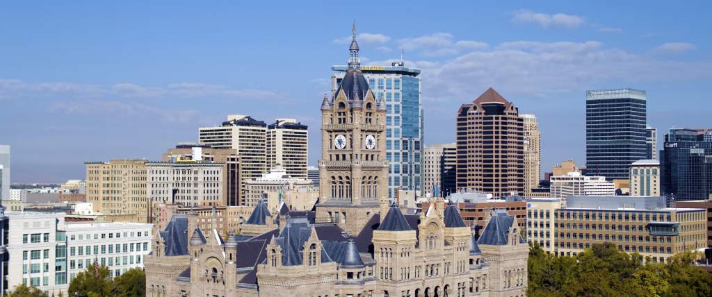 Downtown Salt Lake City Skyline