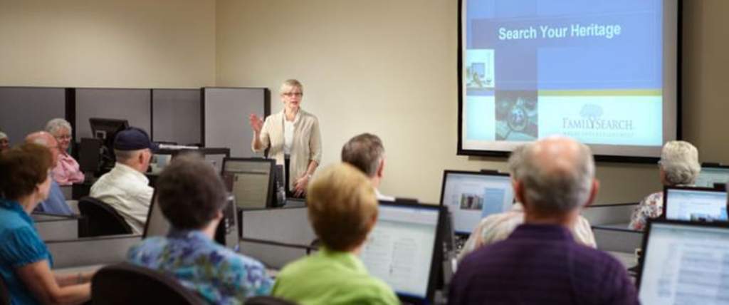 Classes at the Family History Library