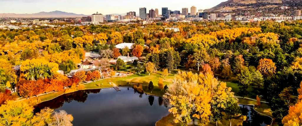 Liberty Park in the Fall