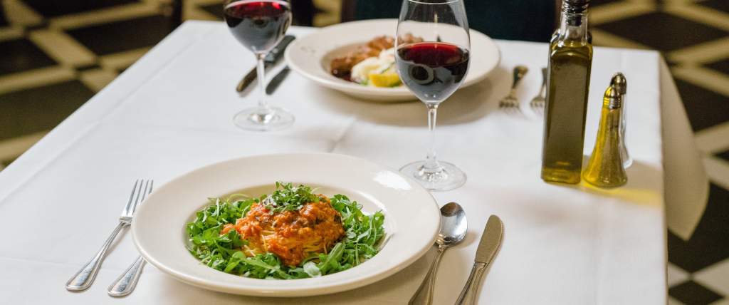 Italian food and wine at Caffe Molise