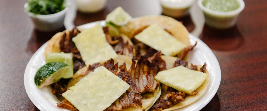 Food at Jugos y Tortas El Morelense