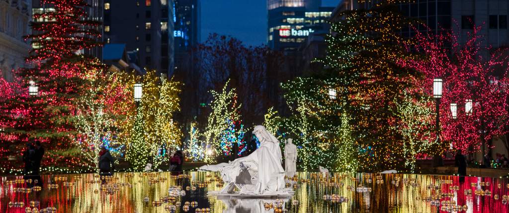Christmas Lights on Temple Square