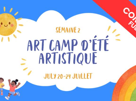 Camp d'été artistique - Semaine 2