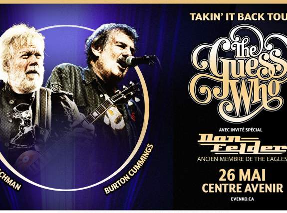 The Guess Who: Takin It Back Tour