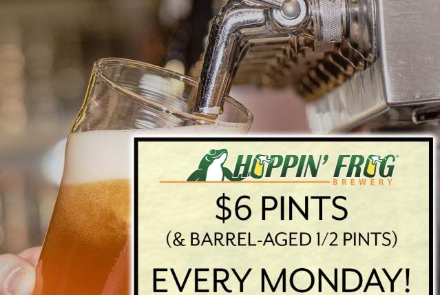 $6 Pints Every Monday!