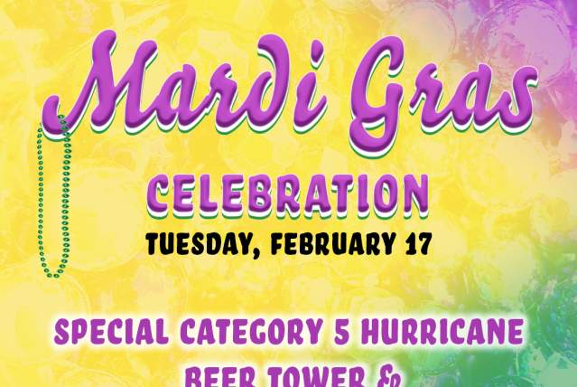 Mardi Gras Celebration at Hoppin' Frog