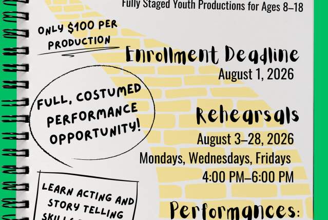 Youth Acting & Performance Program (Ages 8–18)