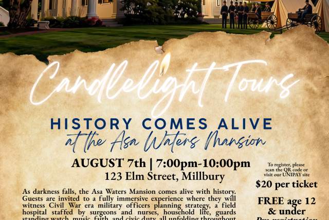 History Comes Alive at the Asa Waters Mansion This August!