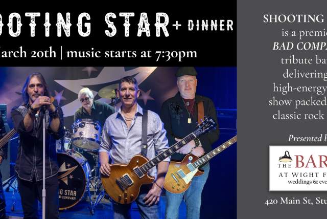 Bad Company Tribute with Dinner | Shooting Star