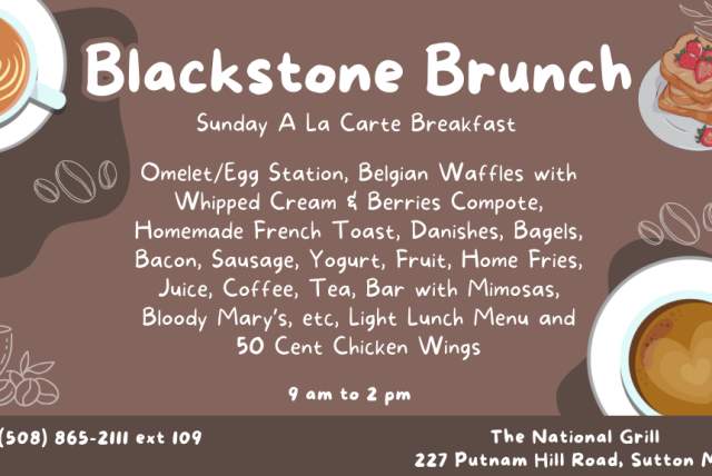 Blackstone Brunch at The National Grill