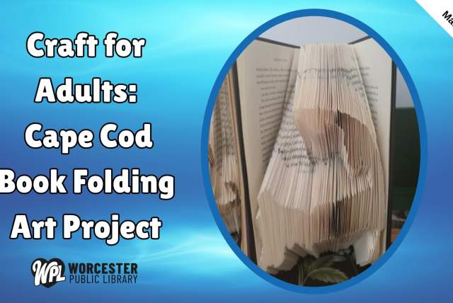 Craft for Adults: Cape Cod Book Folding Art Project