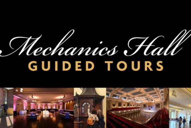 Portraits Gallery & History of the Hall A Mechanics Hall Guided Tour
