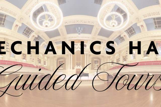 Mechanics Hall Guided Tour In Honor of Preservation Worcester’s Jane Week