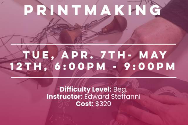 Explore Relief Printmaking classes!!