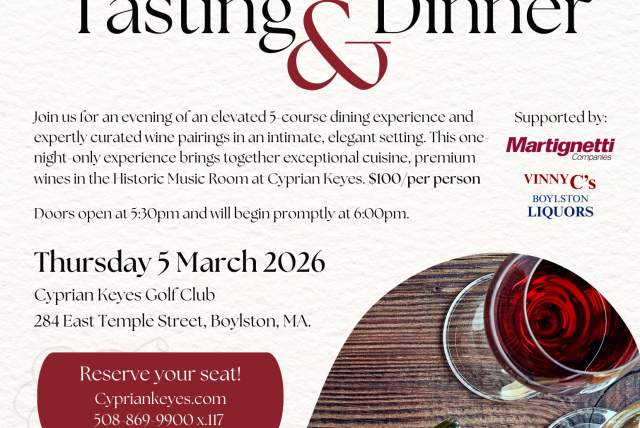 Cyprian's Wine Dinner