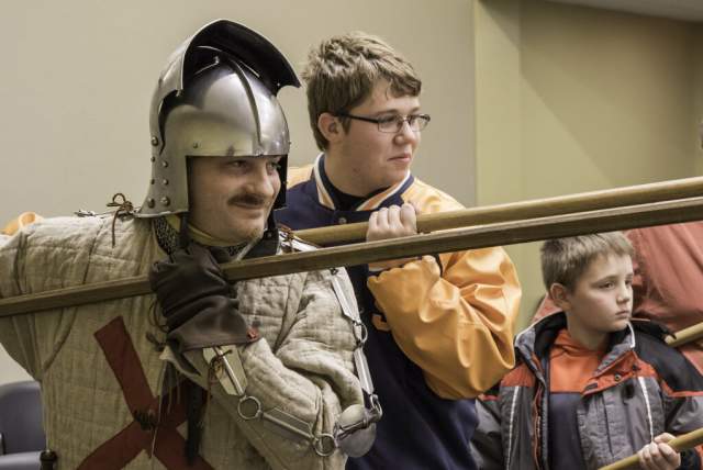 Arms and Armor Demonstration: Medieval Men-at-Arms