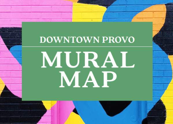 Downtown Provo Mural Map