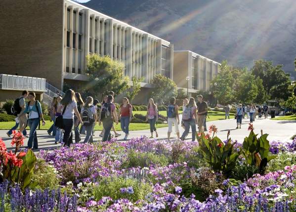 Students at BYU