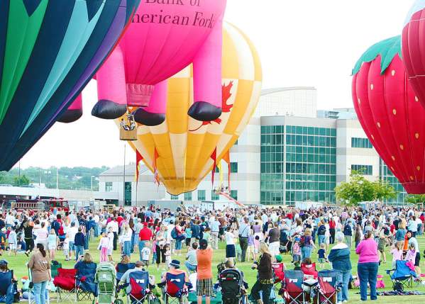 Utah Valley Hot Air balloons