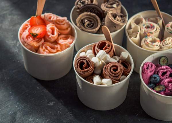 Pandora Rolled Ice Cream