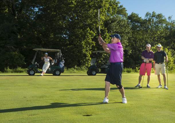 Golfing at White Clay Creek Golf Club