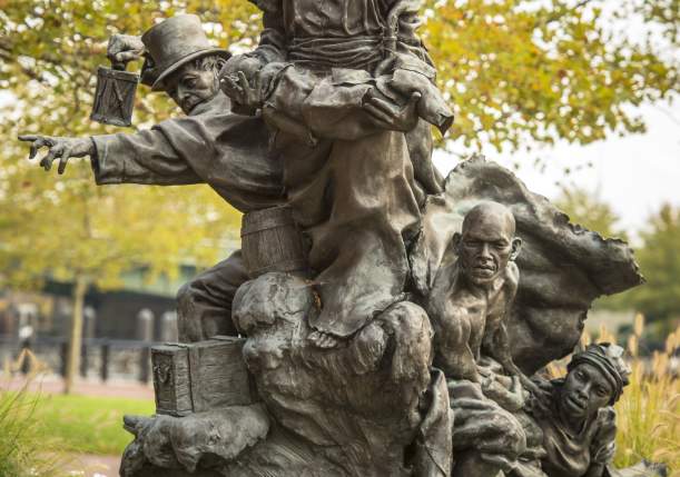 Tubman-Garrett Statue