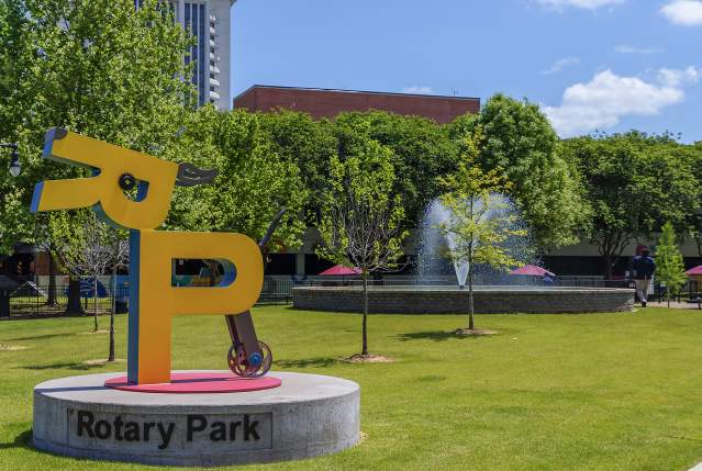 Rotary Park downtown Montgomery