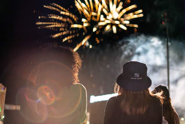 Fireworks at Fifth Third Park