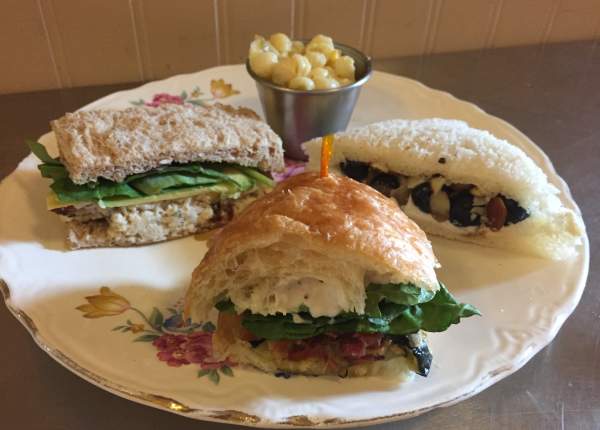 Red Brick tea sandwich