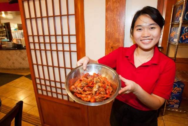 Crawfish and Noodles