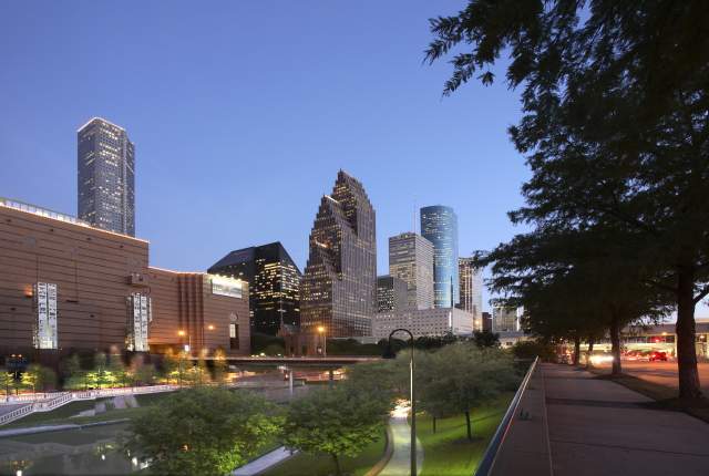 Bayou and Wortham Theater