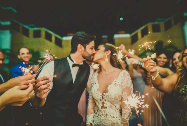 Wedding sparklers