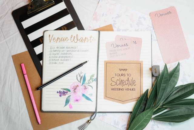 Wedding planner and checklist
