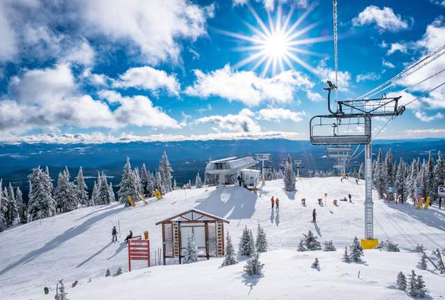It's almost ridiculous - The snowscape is amazingly pure across the ski resorts in Kelowna and the Okanagan Valley.