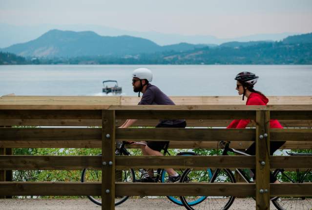 Where to Go Biking and Rent Bikes in Kelowna