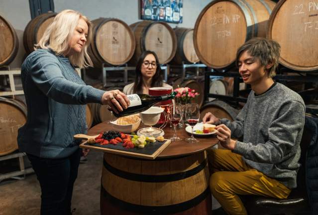 Photo from February 2023 Winter Destination Production