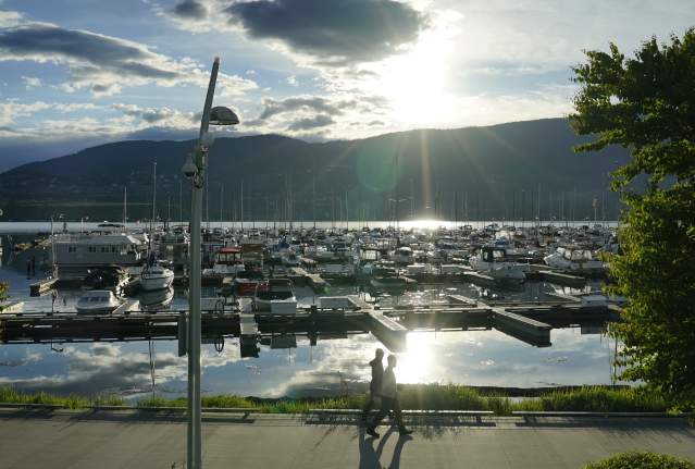Exploring Downtown Kelowna