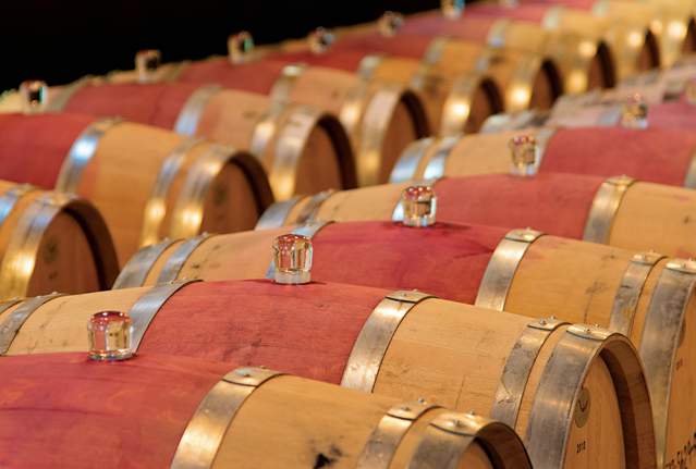 Sandhill Wines Barrels