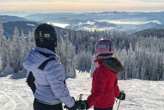 How to Spend Christmas Break in Kelowna with Kids (hint: get outside!)