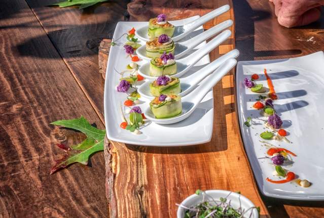 Chef Bernard Casavant's Dish