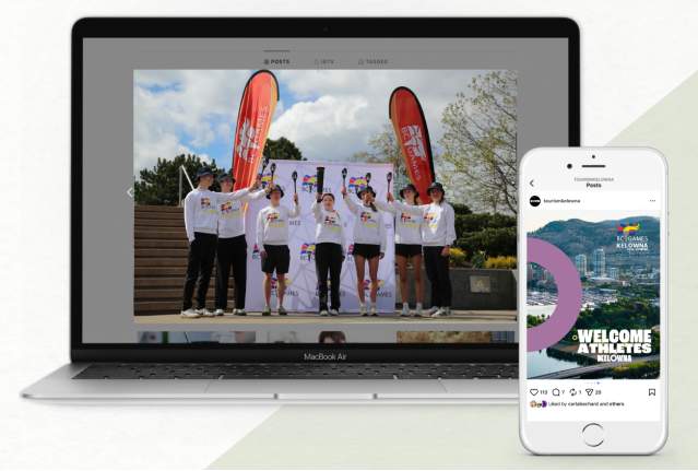 Social Media Graphics for BC Summer Games