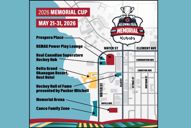 Memorial Cup Festival Map