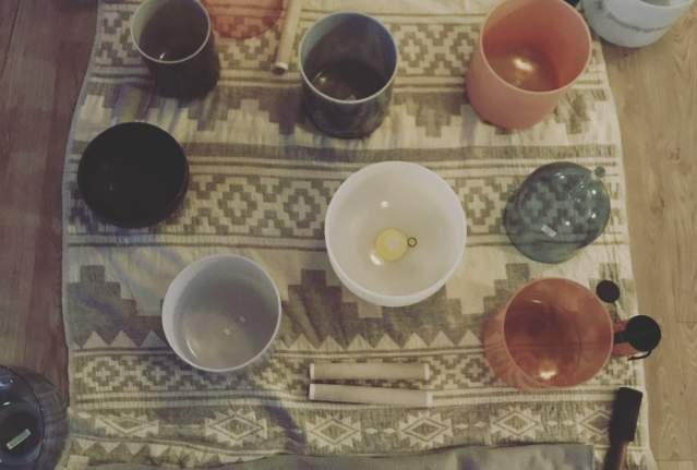 A Valentine’s Evening of Yin Yoga, Sound Healing, Chocolate & Tea