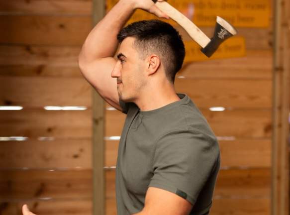 Axe throwing