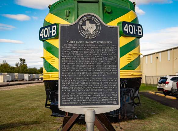 Denison Historical Markers That Tell the Story of a Railroad Town