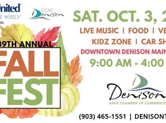 1st United Bank 39th Annual Denison Fall Festival