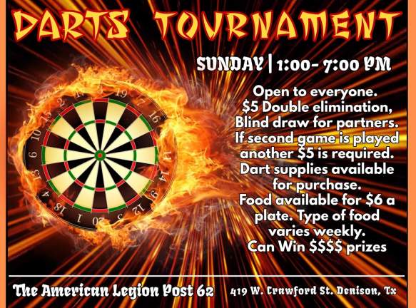 Dart Tournament